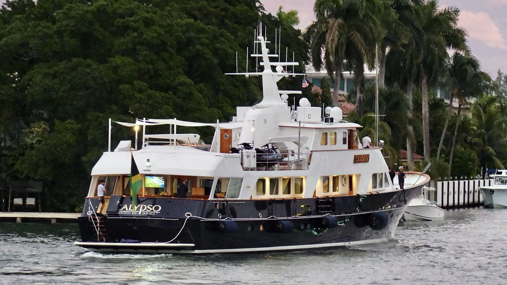 Feadship yacht Calypso in Fort Lauderdale