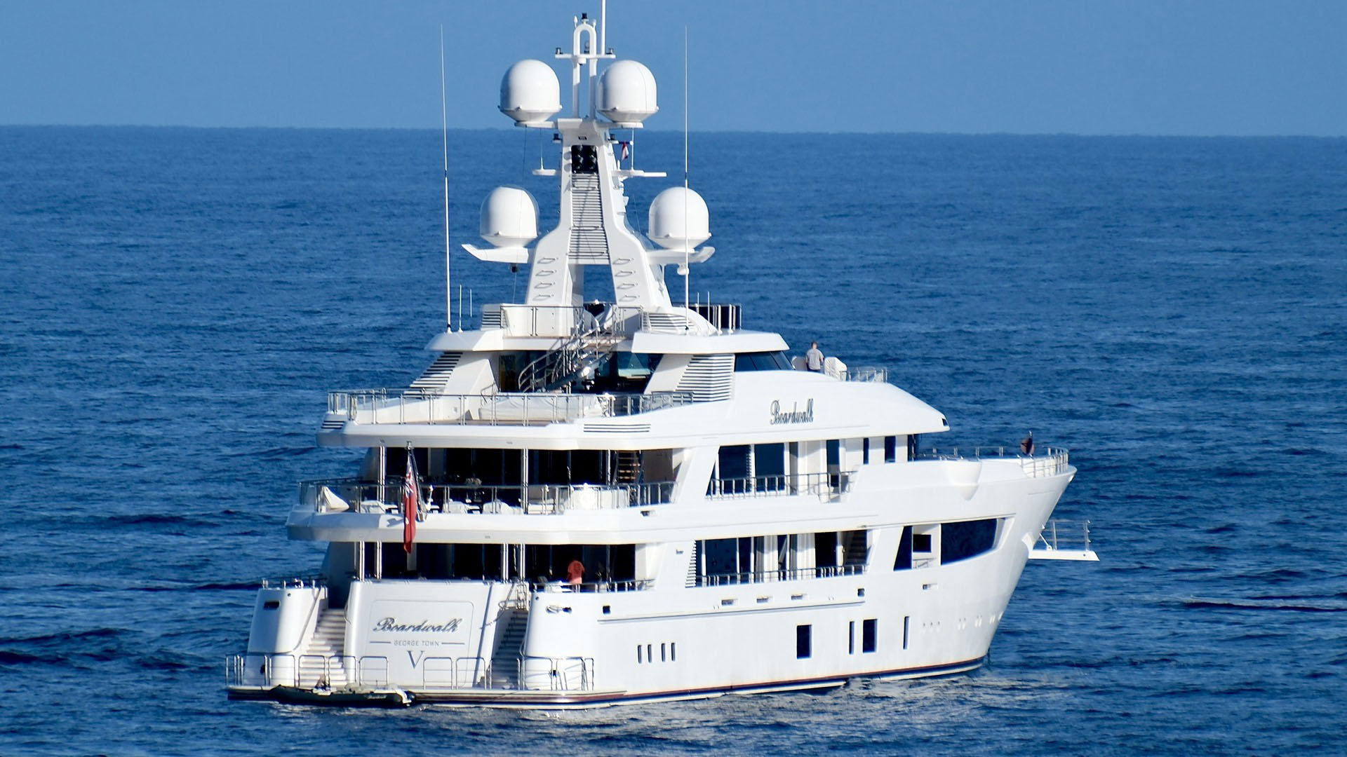 Feadship superyacht Boardwalk off Eze-sur-Mer